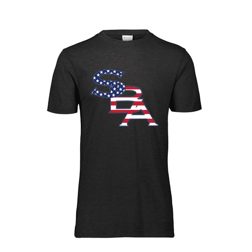 [FTSCUBBK-YS-LOGO1] Decker Youth Tri-Blend T-Shirt - Short Sleeve (Youth S, Black, Logo 1)