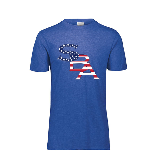 [3066.U55.S-LOGO1] Youth Ultra-blend T-Shirt (Youth S, Royal, Logo 1)