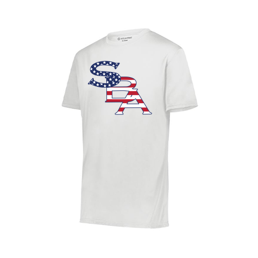 [222818.005.S-LOGO1] Men's Movement Dri Fit Shirt (Adult S, White, Logo 1)