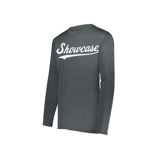 [222822.059.XS-LOGO3] Men's LS Smooth Sport Shirt (Adult XS, Gray, Logo 3)