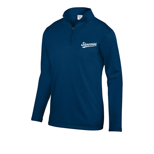 [5508.065.S-LOGO3] Decker Youth FlexFleece 1/4 Zip (Youth S, Navy, Logo 3)