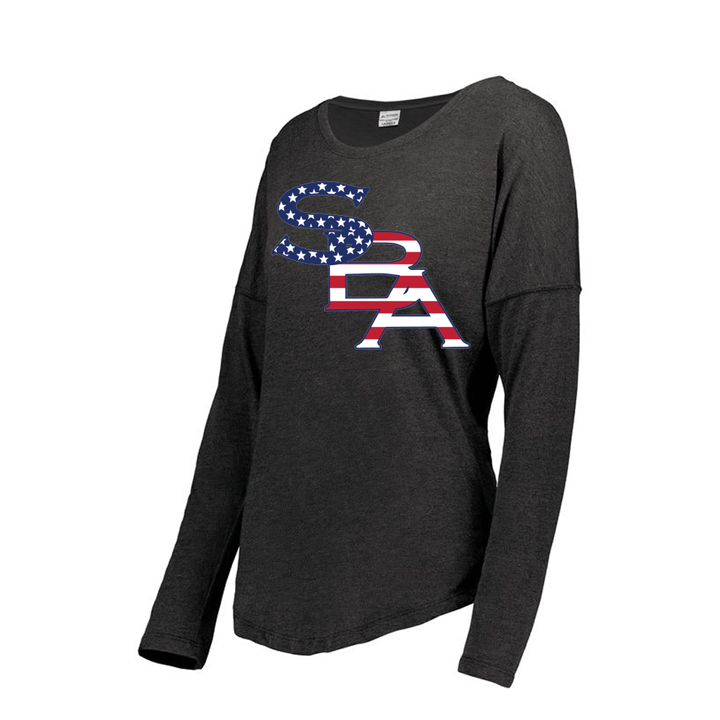 Decker Women's Tri-Blend T-Shirt - Long Sleeve