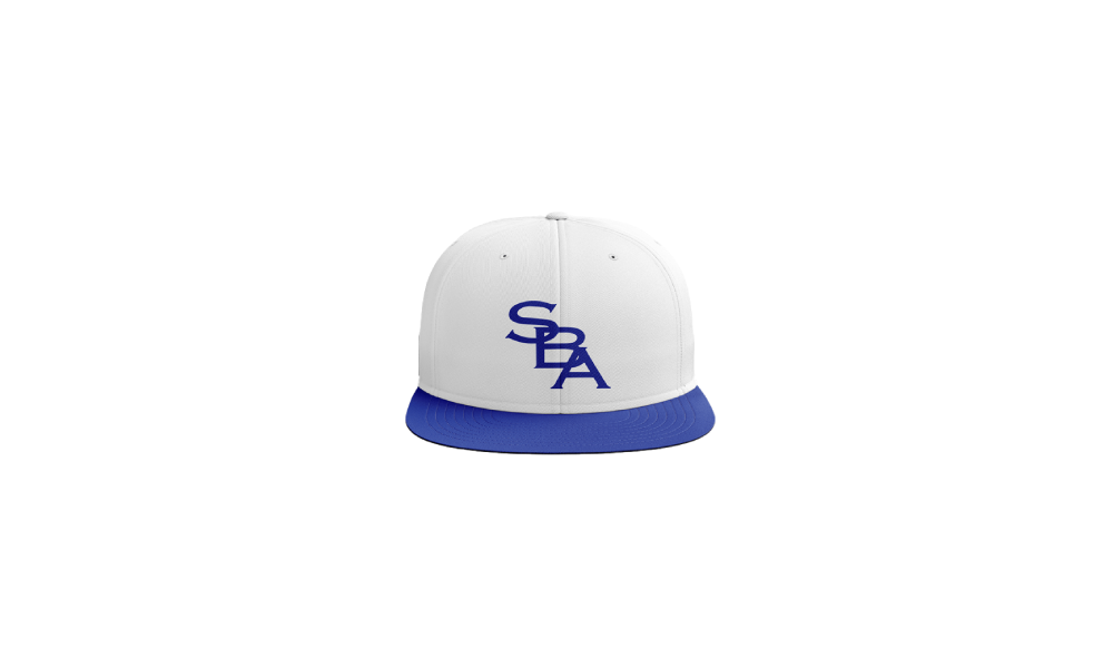 SBA - White/Royal Blue Hat